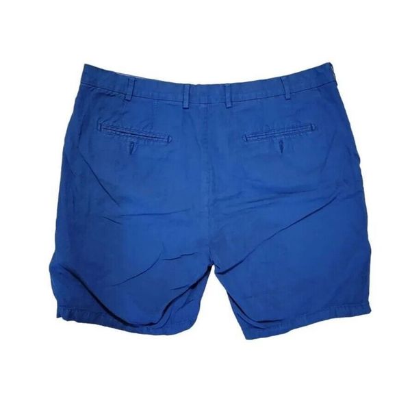 Peter Millar Mens Shorts Size 38 Cotton Linen Silk Seaside Blue - Picture 2 of 3